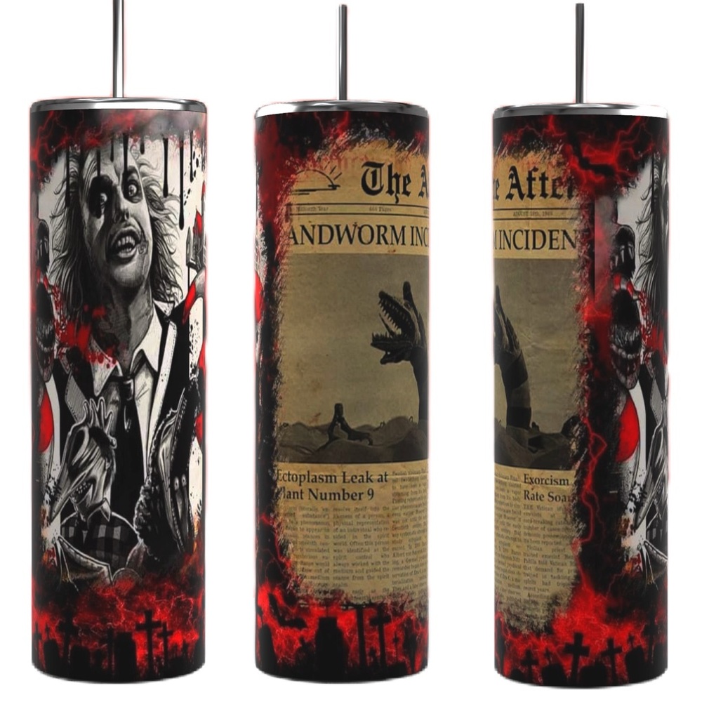 Beetle Juice Tumbler Option U
